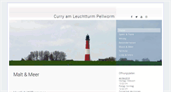 Desktop Screenshot of curry-am-leuchtturm.info