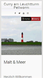 Mobile Screenshot of curry-am-leuchtturm.info